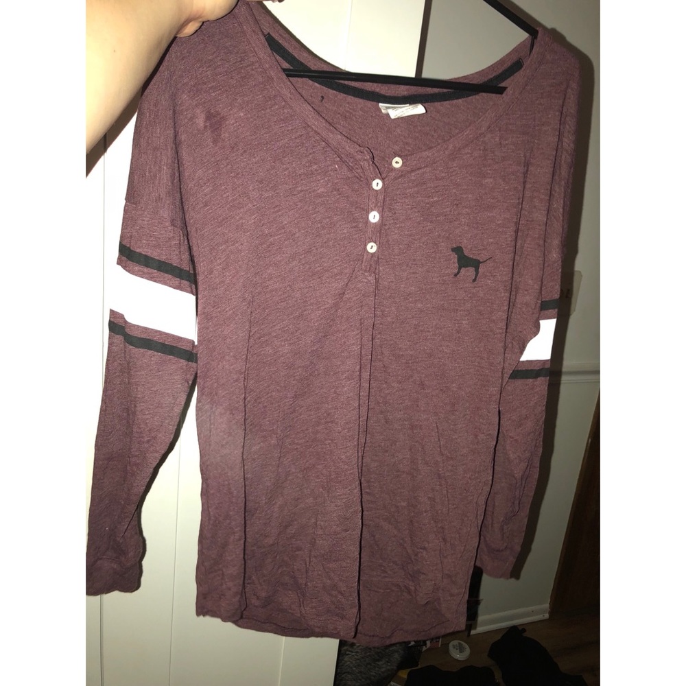 Pink long sleeve shirt